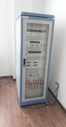 Light distribution tester control cabinet